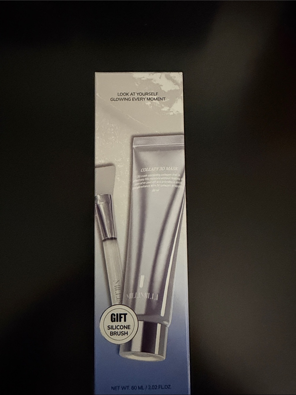 Collagen 3D Mask Cream - White/Silver